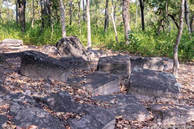 blocks in quarry