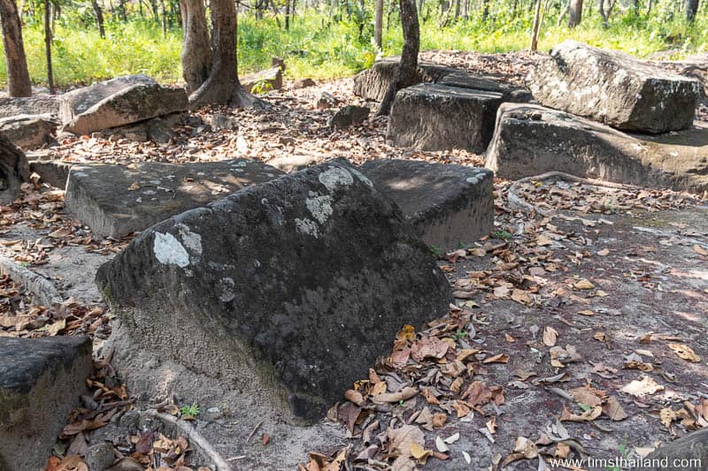 blocks in quarry