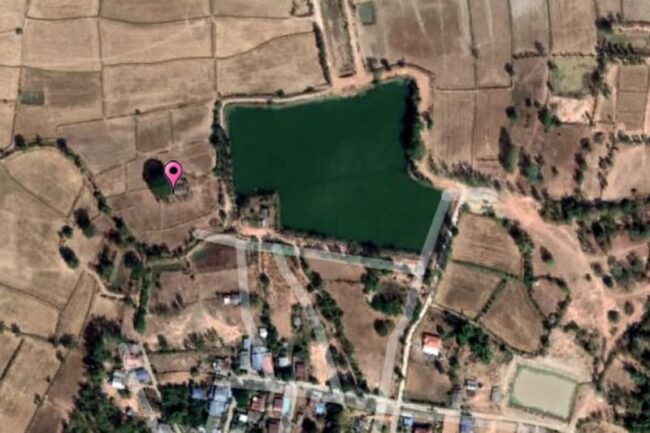 aerial view of baray