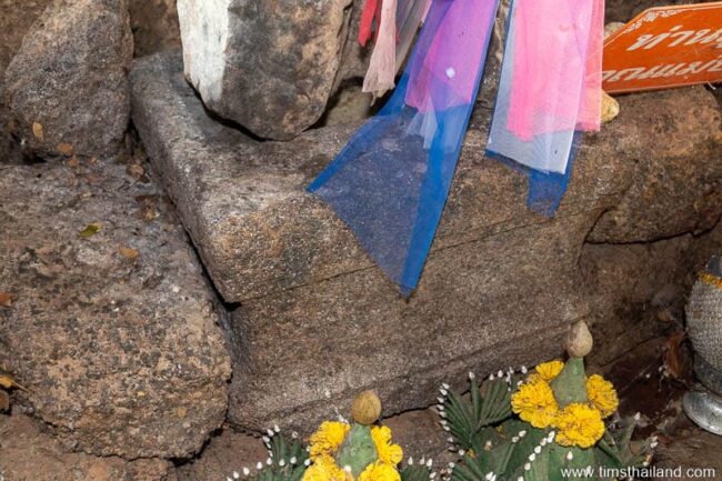 pedestal in shrine