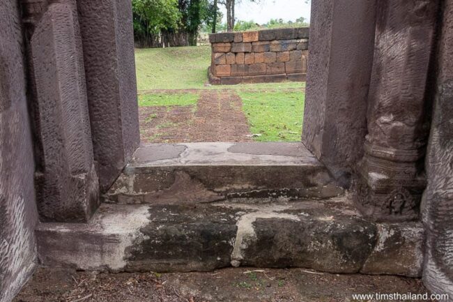 steps in doorway