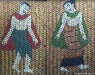 Creative Thai bathroom sign