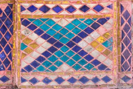 mosaic on temple wall