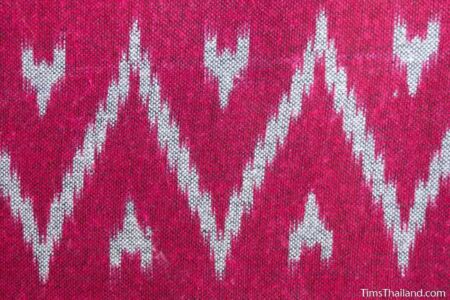 close-up of fabric